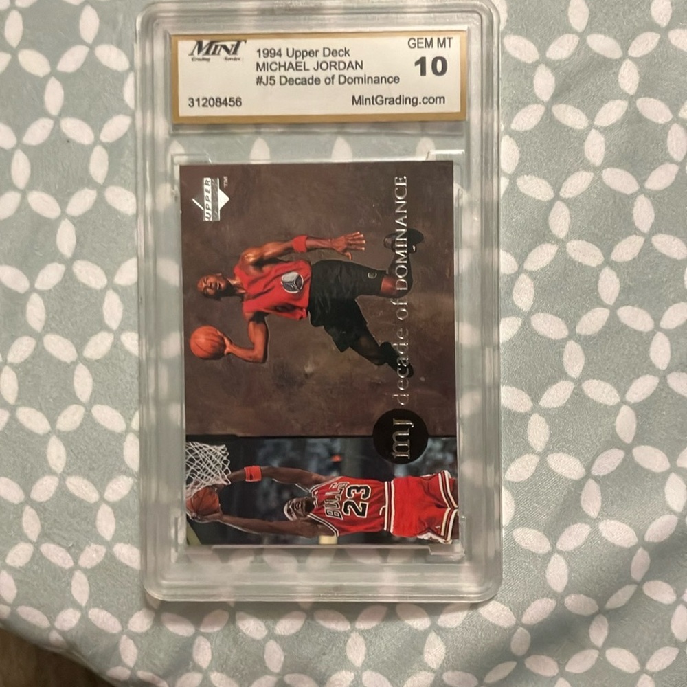 1994 upper deck michael jordan #j5 decade of dominance